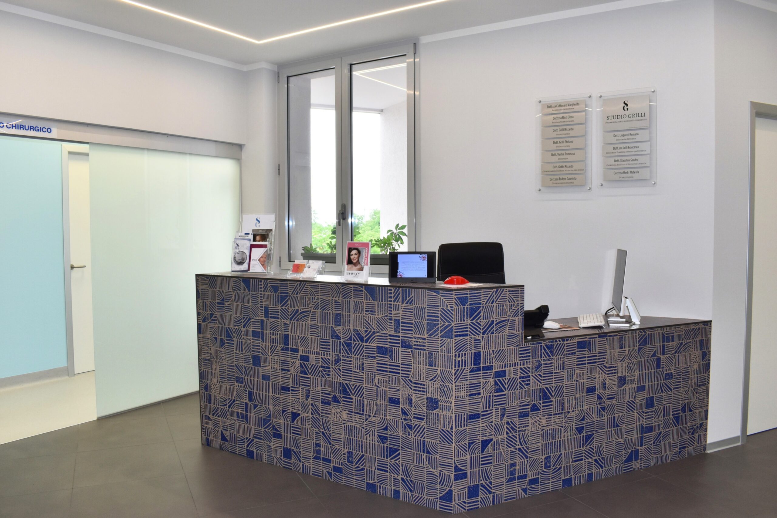 Foto accoglienza clienti