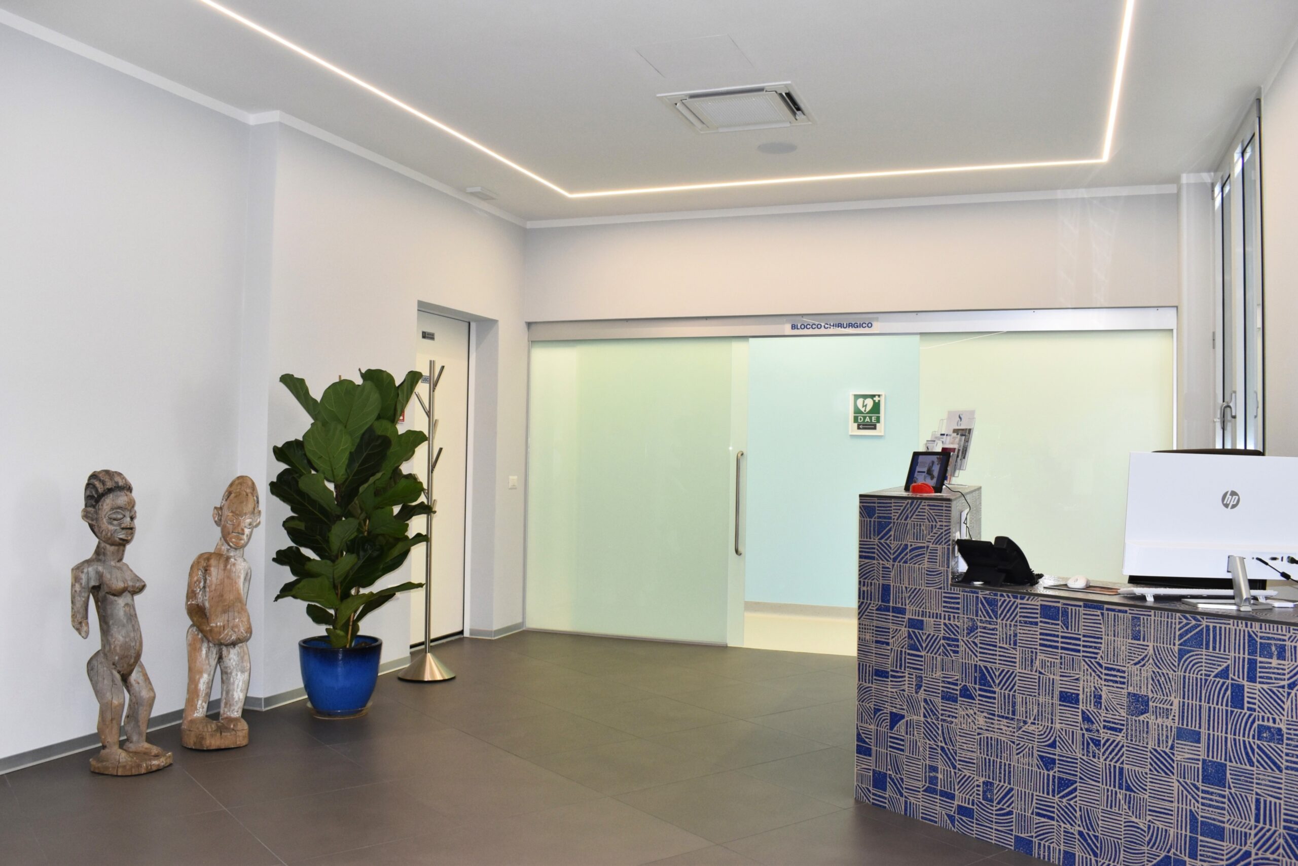 Ingresso Poliambulatorio Grilli di Forlì