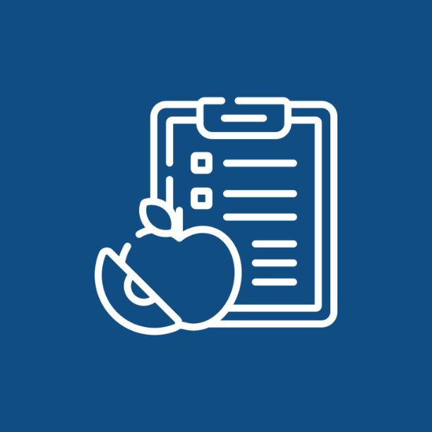 icona piano alimentare e dieta